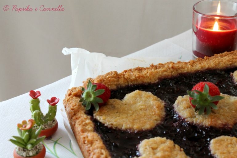 Crostata Integrale Cocco E Frutti Rossi Paprika E Cannella